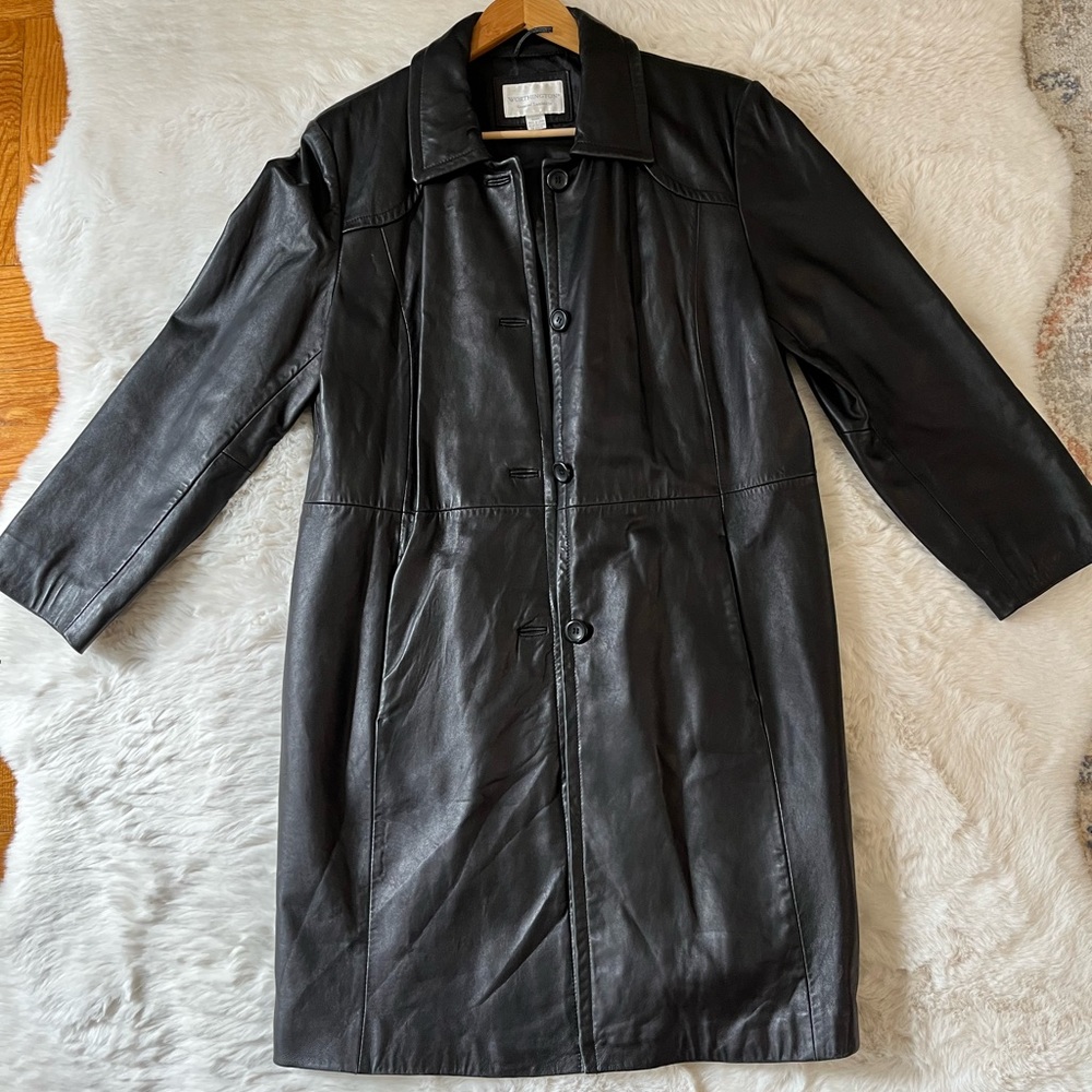 Worthington genuine lambskin vintage jacket